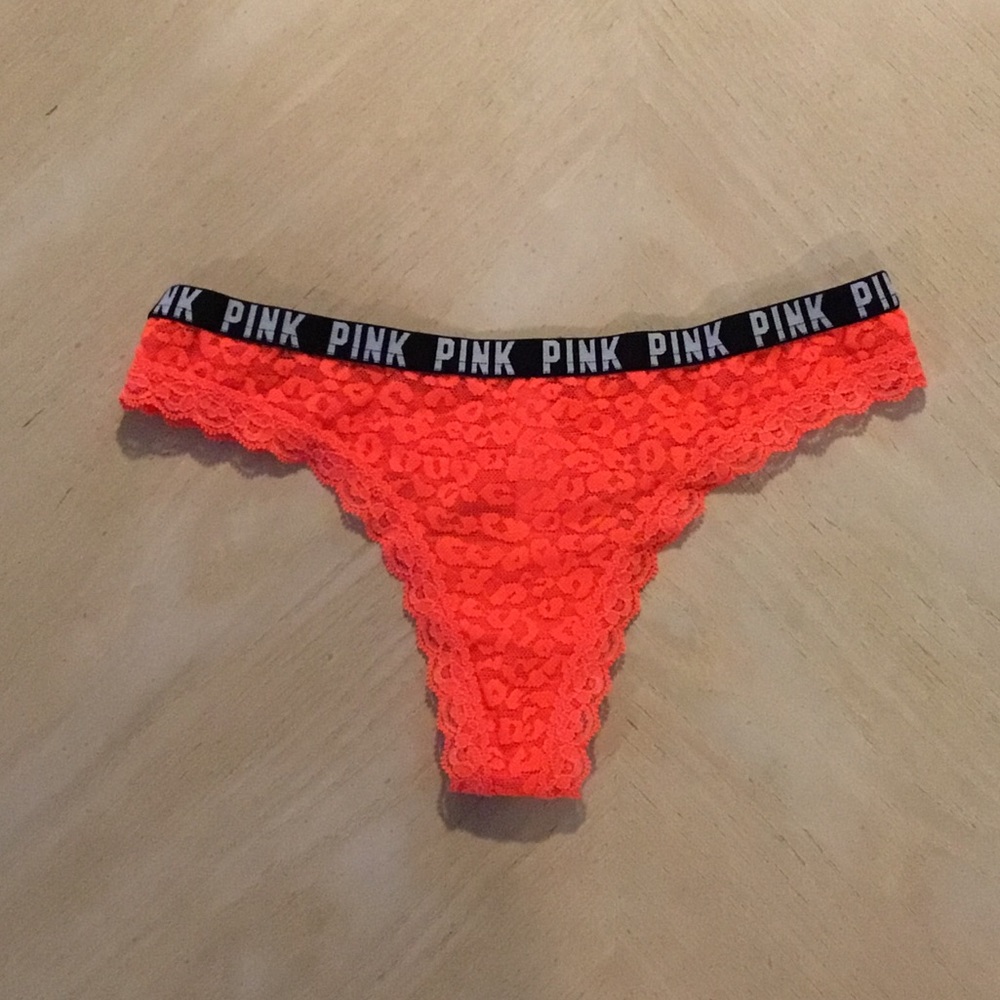 VS PINK Lace Thong